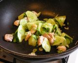 キュウリを美味しく食べる中華スープ♪作り方3写真