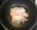 フライパン１つ！茹でない濃厚ナポリタン作り方1写真