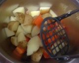 水無し(-_-)トマト缶でカレー作り方2写真
