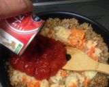 水無し(-_-)トマト缶でカレー作り方3写真