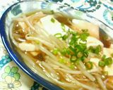 節約＆ヘルシー☆絹ごし豆腐のもやしあん♪作り方5写真