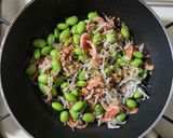 釜揚げ桜えび・しらす・枝豆・生姜のご飯作り方7写真