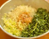 一品で大満足！簡単☆特大ベジ餃子作り方3写真