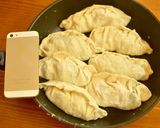 一品で大満足！簡単☆特大ベジ餃子作り方6写真