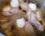 簡単！手羽元とゆで卵のさっぱり煮作り方3写真