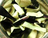 レンジで簡単⋆茄子のゆかりチーズ胡麻和え作り方2写真
