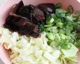 プリプリ！生きくらげのお好み焼き作り方1写真