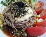 たっぷりサラダ＆みょうがの夏そば作り方7写真