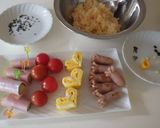 モンチッチ キャラ弁作り方5写真