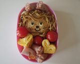 モンチッチ キャラ弁作り方6写真