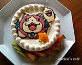 妖怪ウオッチ☆ジバニャンキャラケーキ作り方4写真