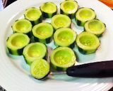 パーティーに簡単華やかキューリカップ作り方2写真
