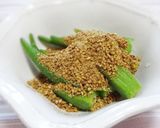 オクラの胡麻おひたし作り方4写真
