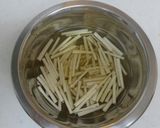 ごまたっぷりゴボウサラダ作り方1写真