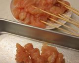 鶏ムネ串焼き　玉ねぎソースのせ作り方6写真