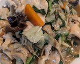 ダイエット用♪胸肉皿うどん作り方4写真