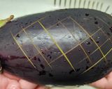 茄子の肉詰めボケなす作り方1写真