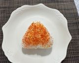 炙りめんたいおにぎり(マヨ＋あかり)作り方5写真