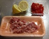 レモン風味の豚トマトきゃべつパスタ作り方1写真