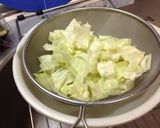 レモン風味の豚トマトきゃべつパスタ作り方2写真