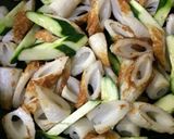 簡単副菜＊竹輪きゅうりのマヨカレー作り方2写真