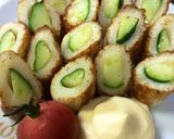 簡単副菜＊竹輪きゅうりのマヨカレー作り方4写真