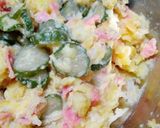 お弁当のおかず☆ポテサラ春巻き☆作り方4写真