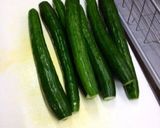 安い！節約簡単永谷園松茸吸い物胡瓜漬物作り方2写真