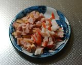 朝食に速攻完成☆納豆の冷製パスタ作り方6写真