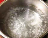 たっぷり茗荷と豆腐のお味噌汁。作り方1写真