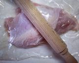 すだちと共に。鶏のもろこし餡かけ作り方1写真