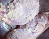 すだちと共に。鶏のもろこし餡かけ作り方4写真