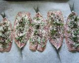 グリルで簡単♪鰯のパン粉焼き☆梅シソ風味作り方3写真
