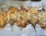 グリルで簡単♪鰯のパン粉焼き☆梅シソ風味作り方5写真
