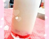 カルピスと♡ももの甘～いスムージー♪作り方3写真