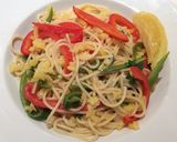 【塩レモン】夏野菜さっぱりパスタ作り方7写真