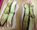 ＊豚とナスのくるくる巻き＊作り方3写真
