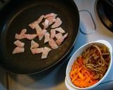 土鍋でつくろ！！豚トロごぼう飯作り方2写真