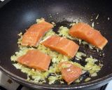 美味しい!鱒マス・鮭サケのクリーム煮♪作り方3写真