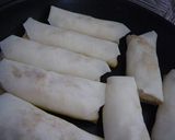 簡単！フライパン１つで作るもやし春巻き♪作り方5写真