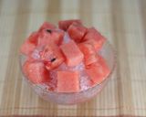 すいかのかき氷作り方8写真