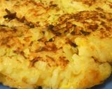 ご飯入りお好み焼き風卵焼き作り方6写真