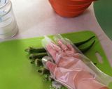 オクラのマヨチーズ焼き作り方1写真