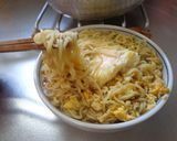 最速のかき玉落とし玉ラーメン作り方14写真