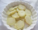サバ缶（ツナ）の豆乳カレーグラタン作り方1写真