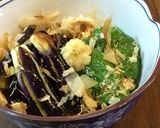 時短★相性抜群なすと生姜と鰹節にポン酢作り方4写真