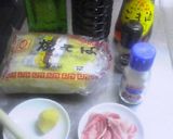 和風しょうゆ味焼きそば作り方1写真