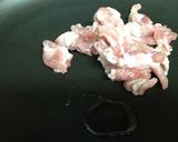小松菜と豚肉の炒め物作り方3写真