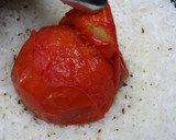 今、ネットで話題のトマト丸ごとごはん♪作り方6写真