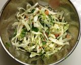 キャベツのタイ風サラダ作り方1写真